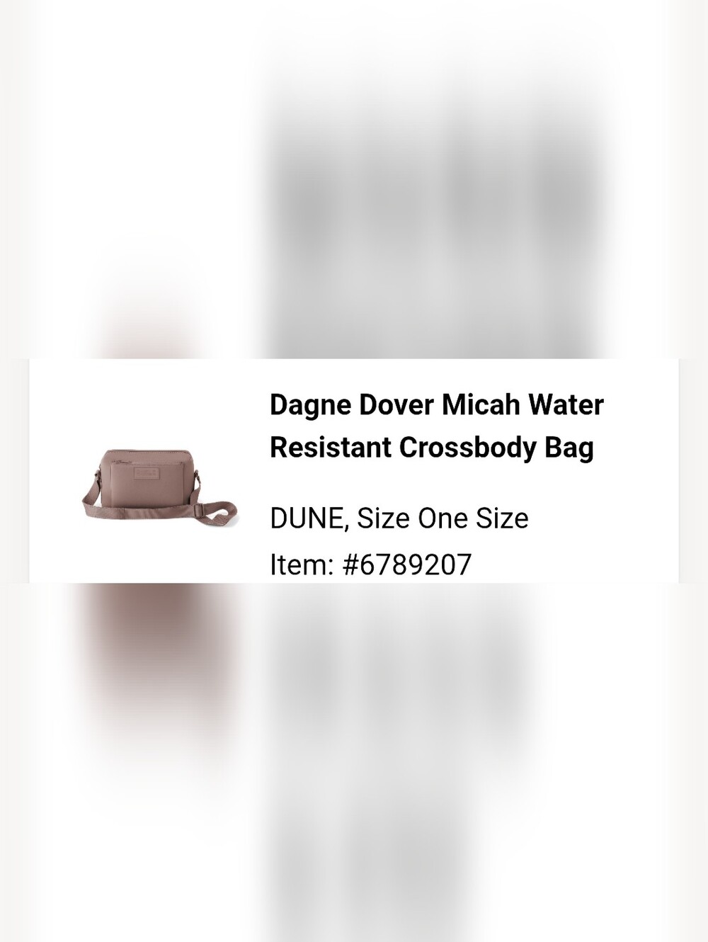 Dagne Dover Micah Bag - Dune - Picture 14 of 14